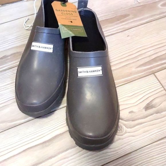 Smith & Hawken Shoes - (38-1573) Grey Woman Gardening  clog boots - Smith & Hawken Sz 9